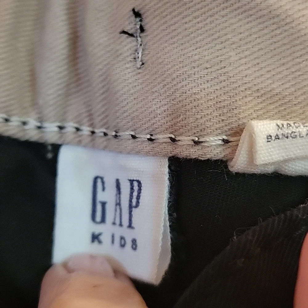 Gap boys black pants 14 husky